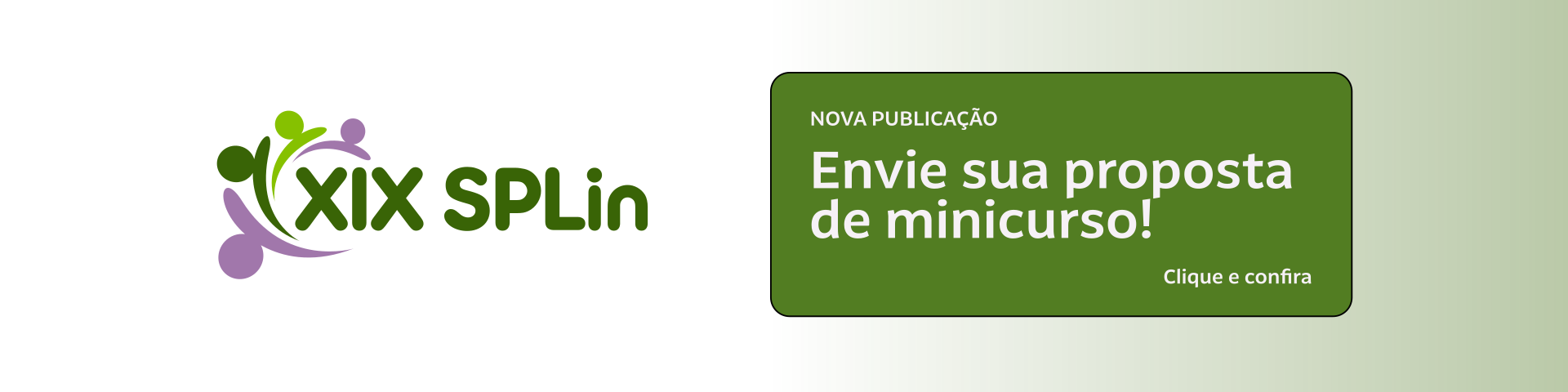 Envie sua proposta de minicurso para o XIX SPLin